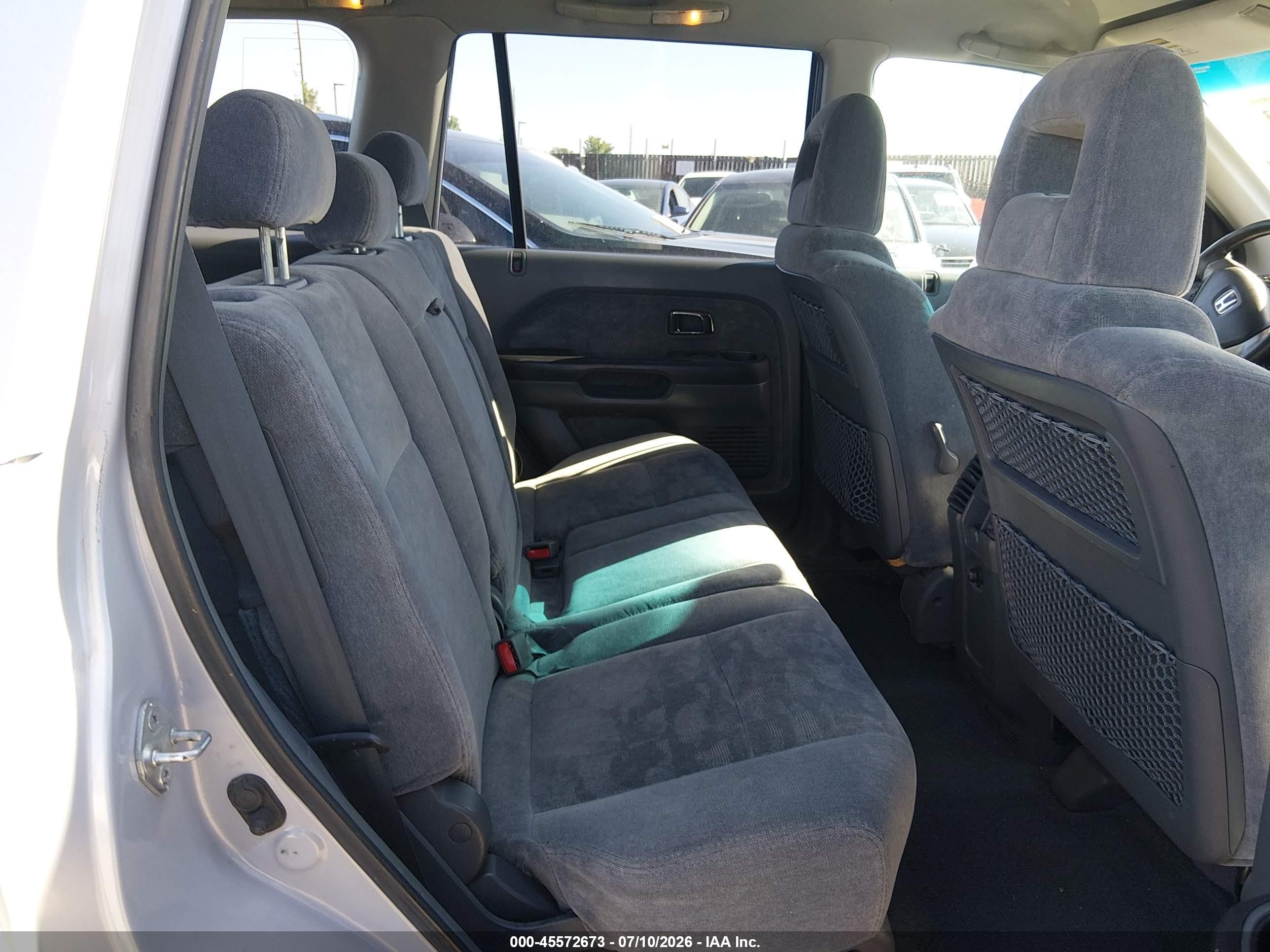 2003 Honda Pilot Ex Gray vin: 2HKYF18493H559262