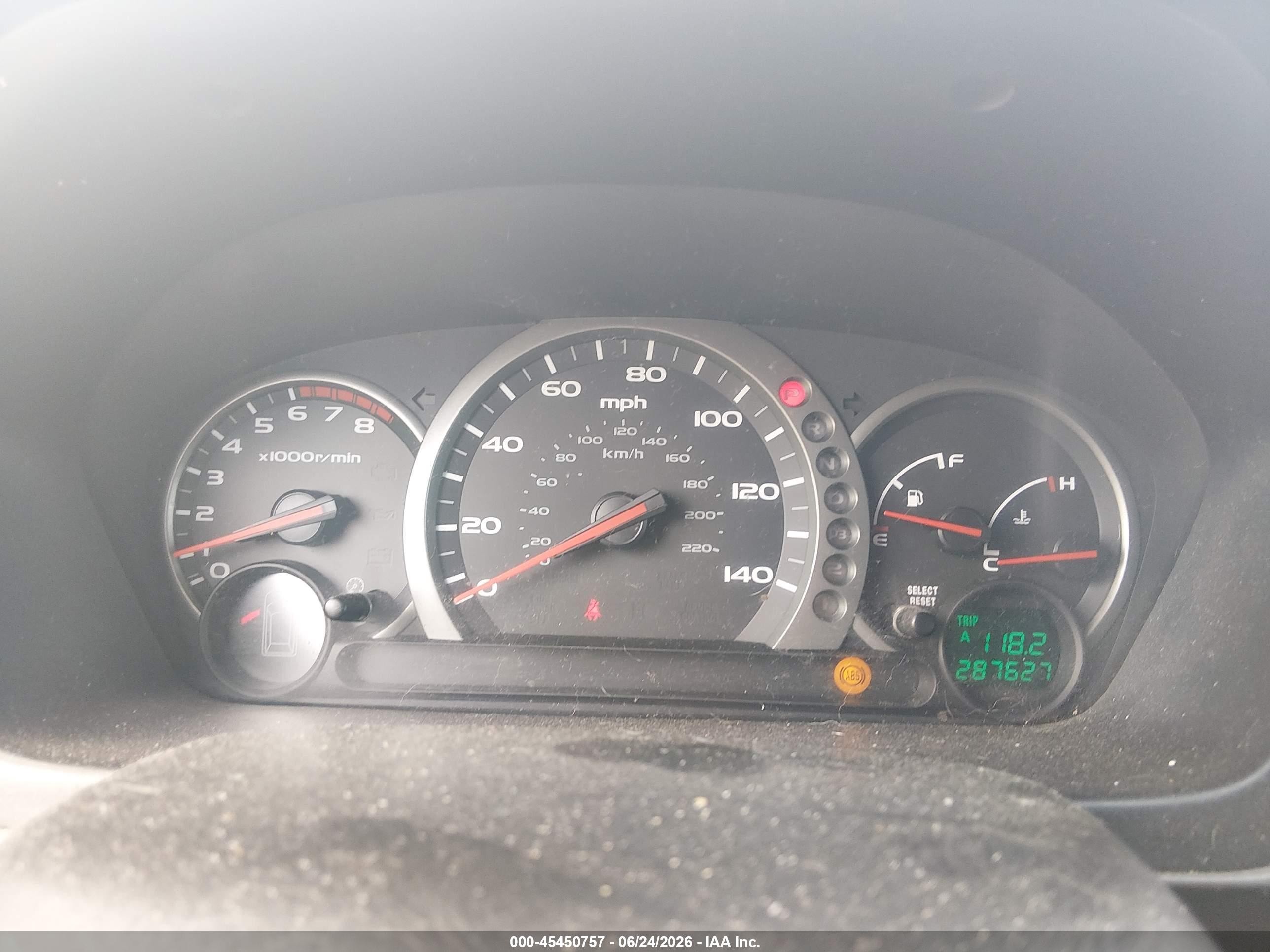 2004 Honda Pilot Ex Серебряный vin: 2HKYF18494H620739