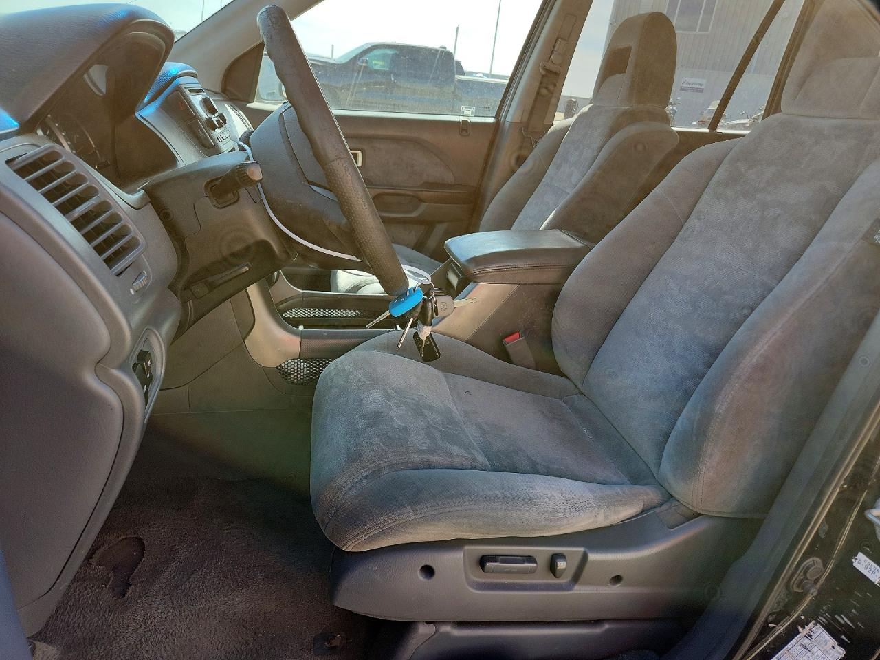 2005 Honda Pilot Ex Черный vin: 2HKYF18495H003567