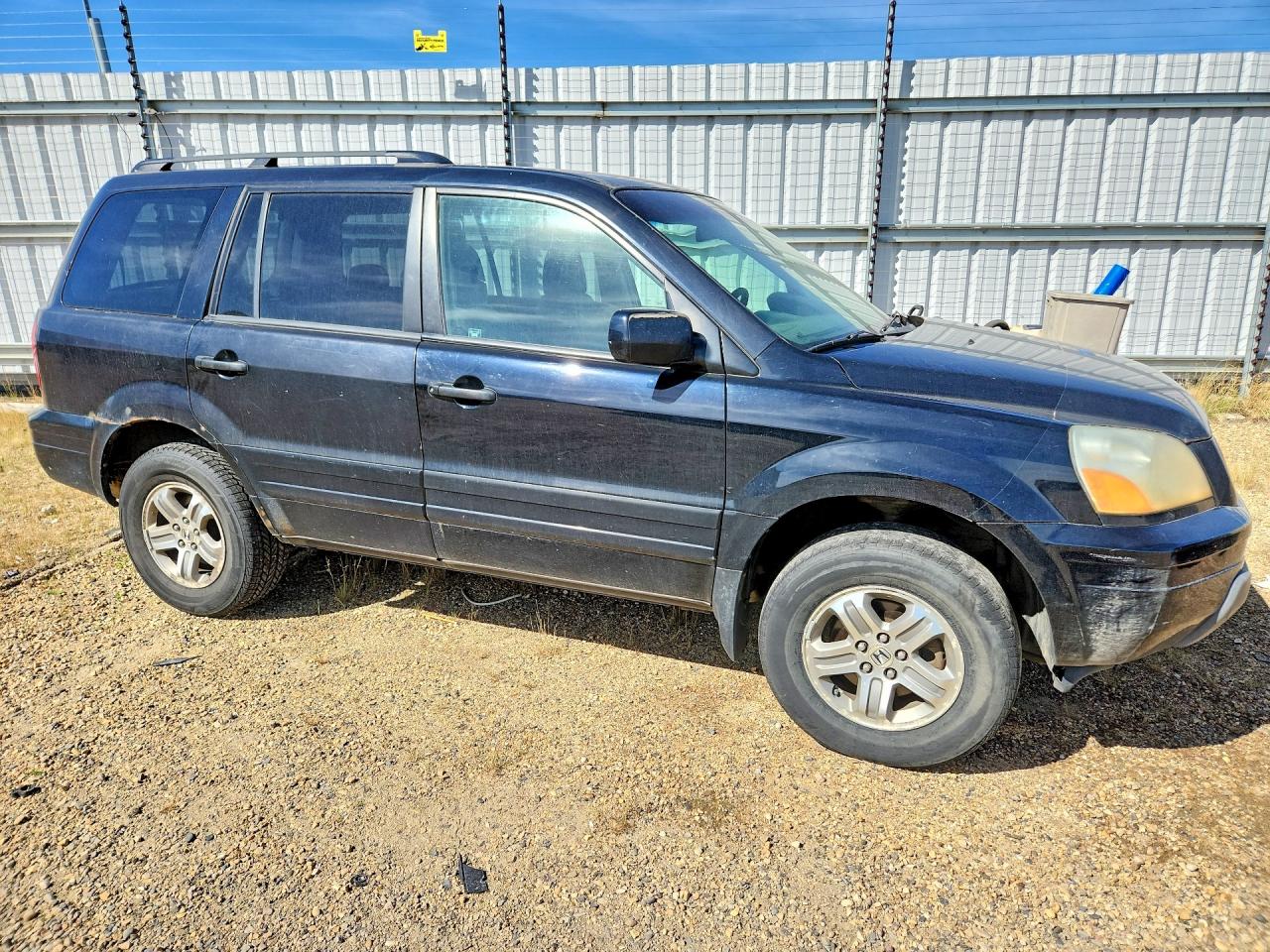 2005 Honda Pilot Ex Черный vin: 2HKYF18495H003567
