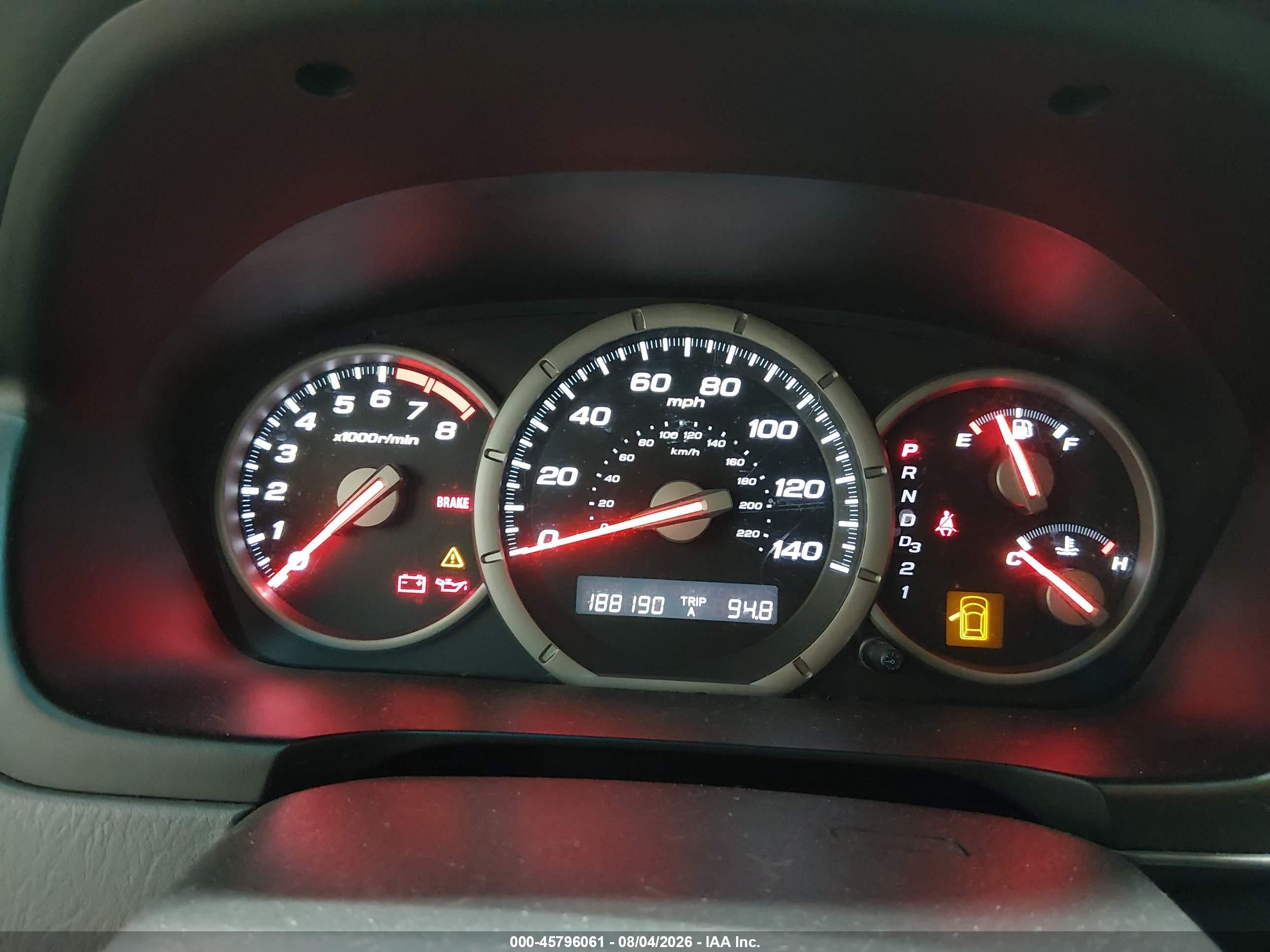 2006 Honda Pilot Ex Silver vin: 2HKYF18496H532907