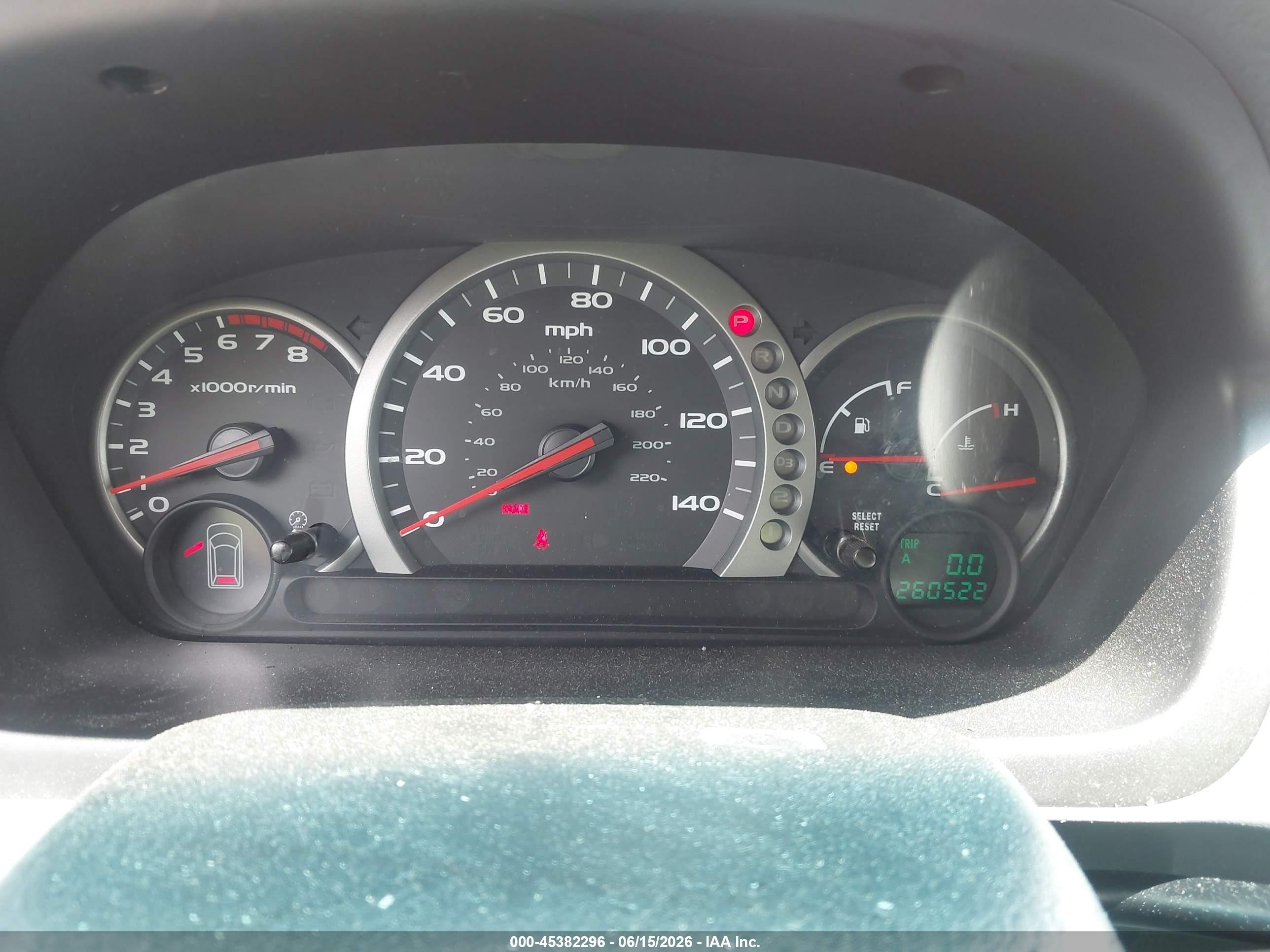 2003 Honda Pilot Ex Red vin: 2HKYF184X3H573218