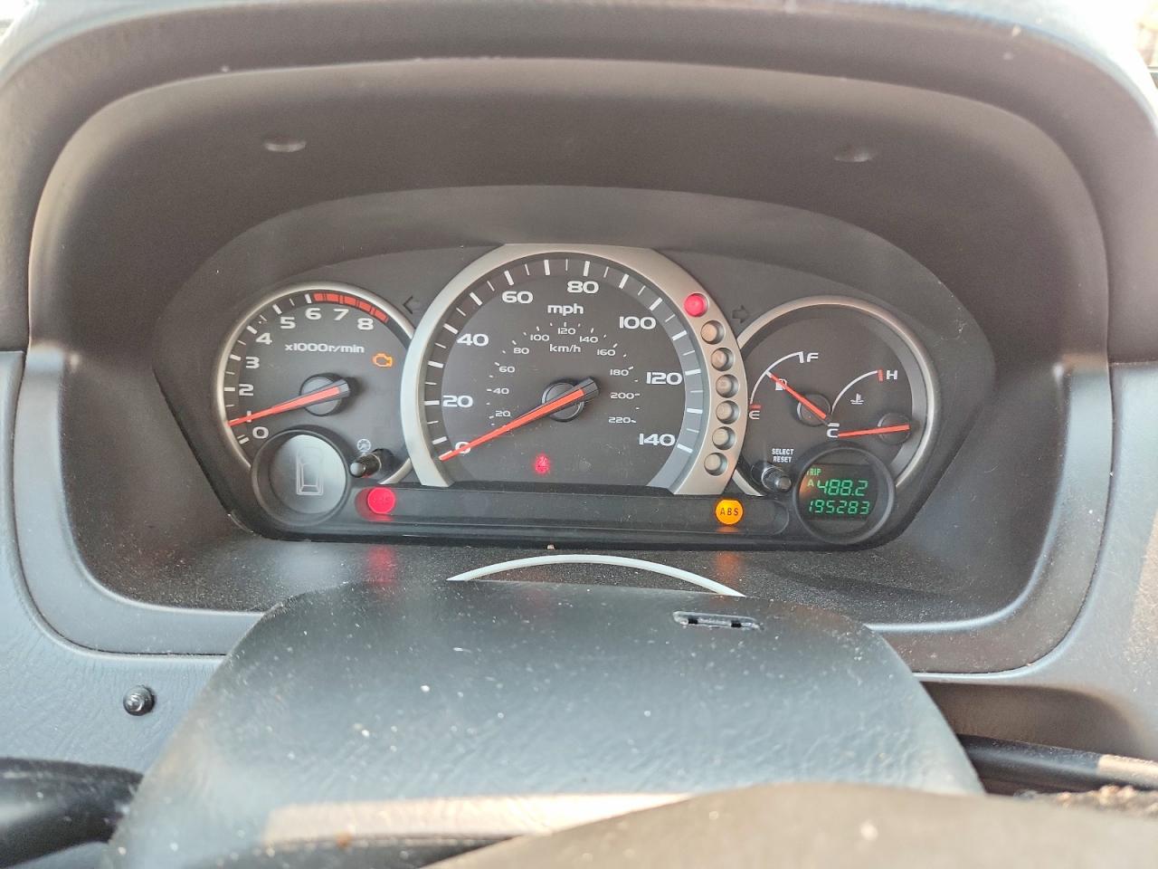 2003 Honda Pilot Ex Silver vin: 2HKYF184X3H593212