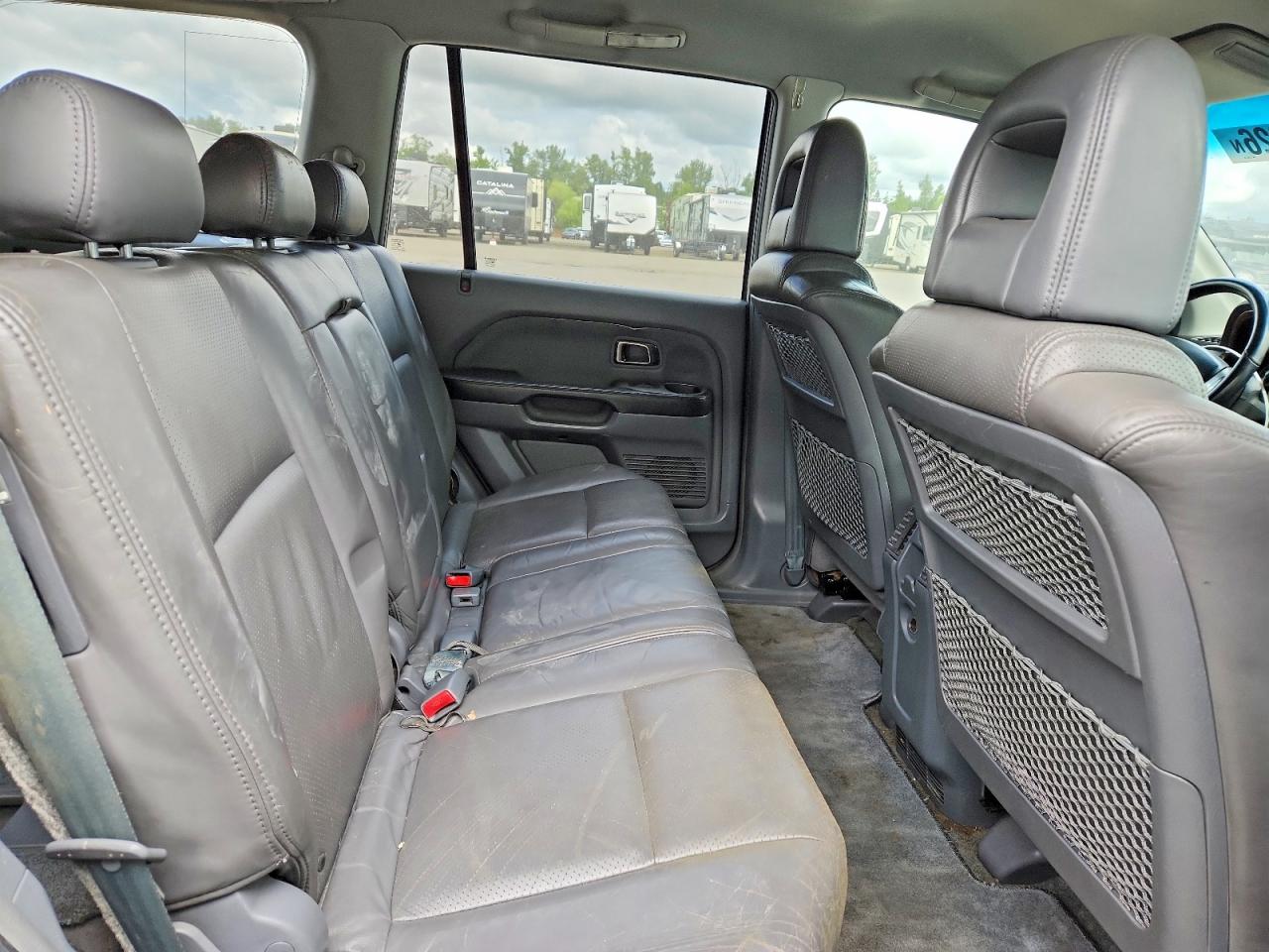 2003 Honda Pilot Exl Silver vin: 2HKYF18503H510170