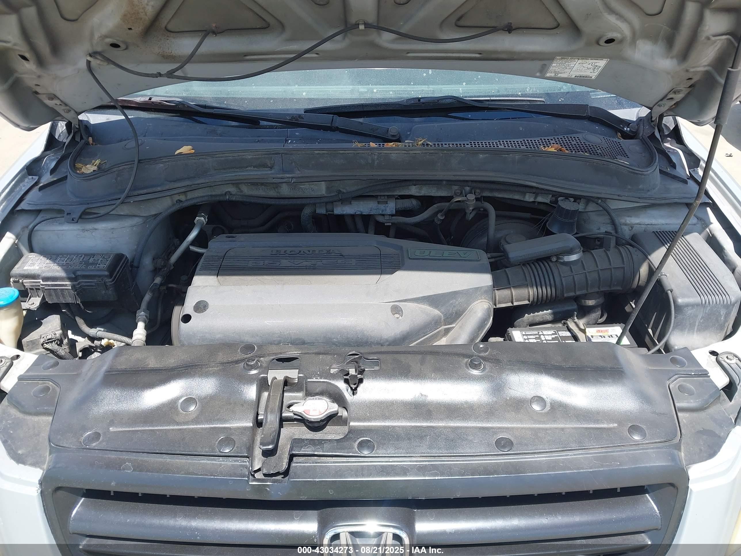 2003 Honda Pilot Ex-l Silver vin: 2HKYF18503H524005