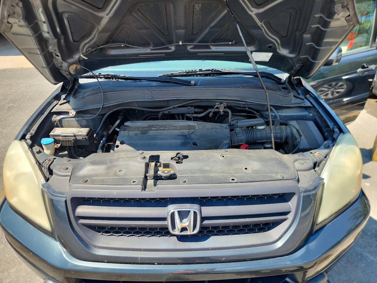 2003 Honda Pilot Exl Gray vin: 2HKYF18503H601665