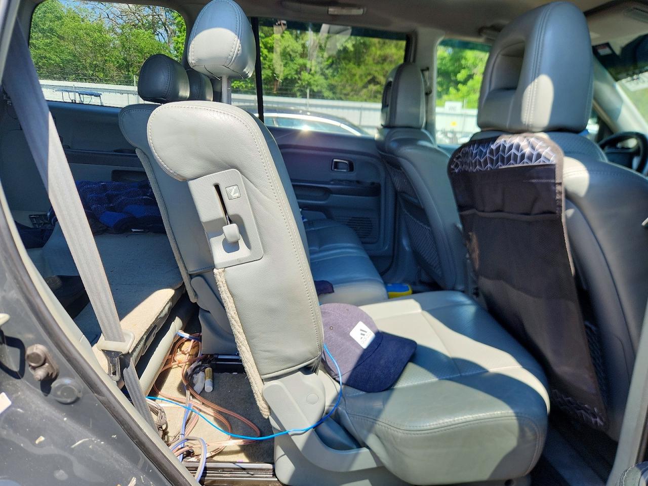 2003 Honda Pilot Exl Gray vin: 2HKYF18503H601665