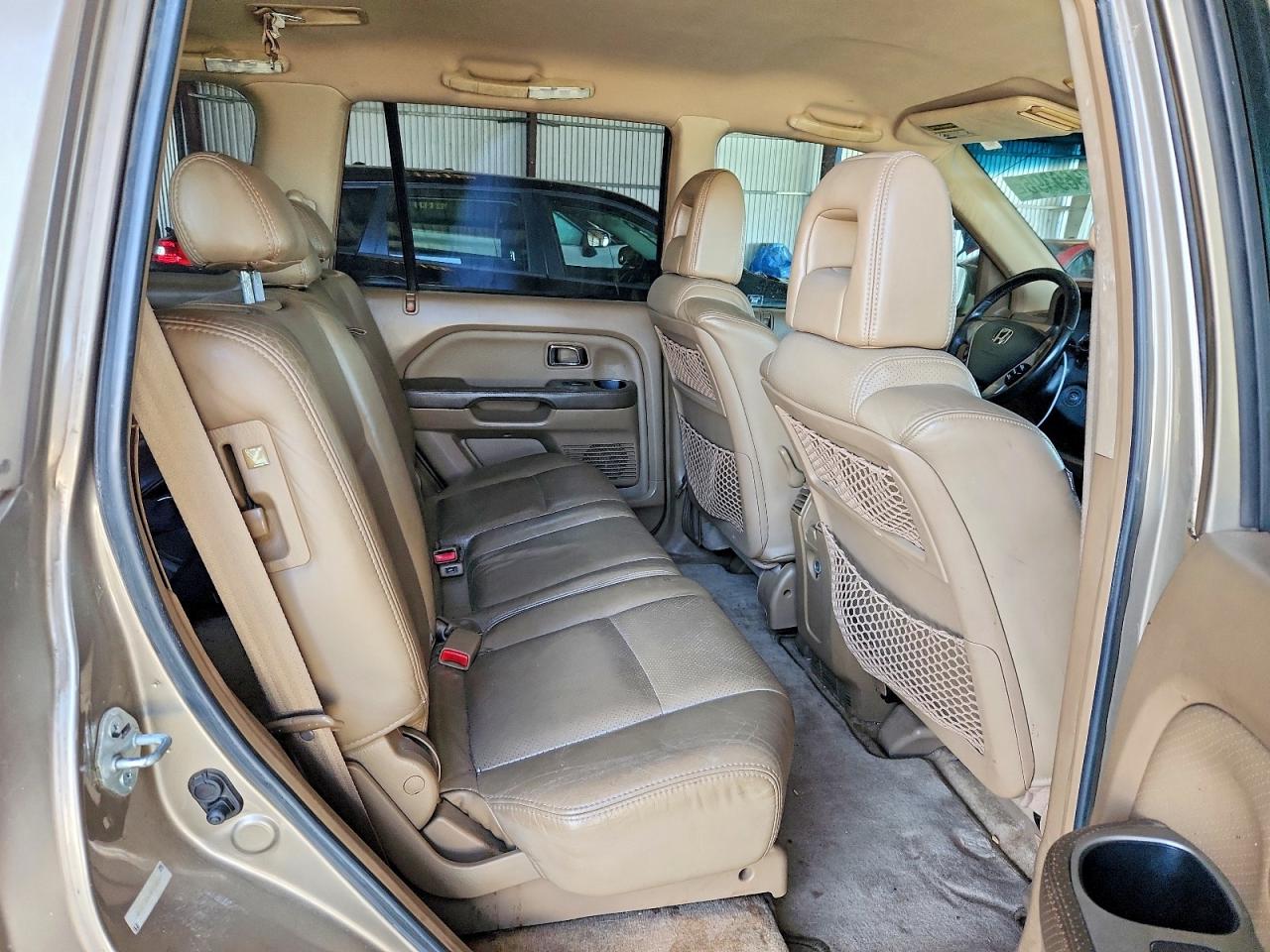 2004 Honda Pilot Exl Tan vin: 2HKYF18504H518707