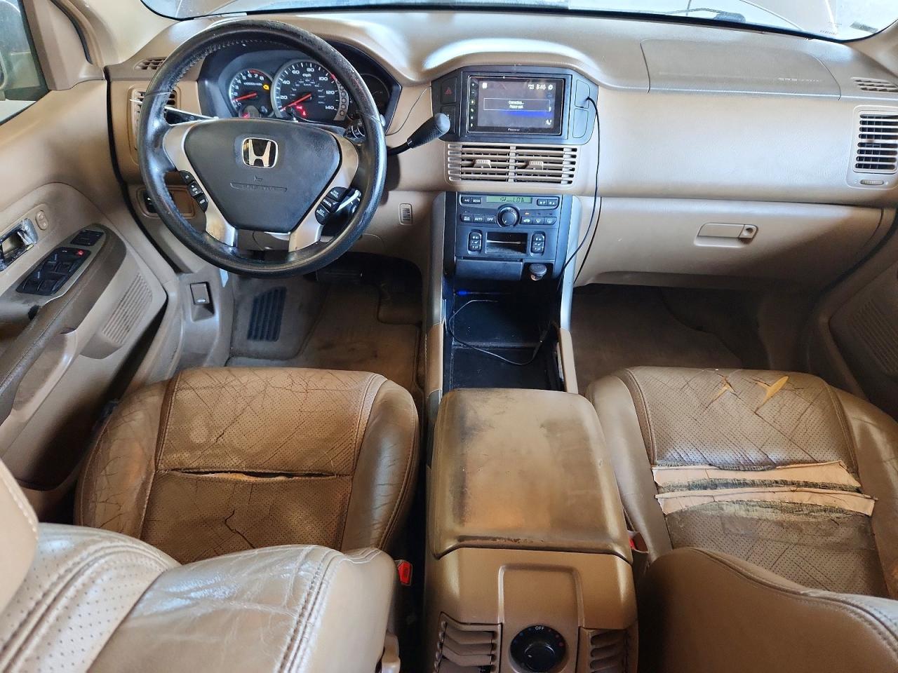 2004 Honda Pilot Exl Tan vin: 2HKYF18504H518707