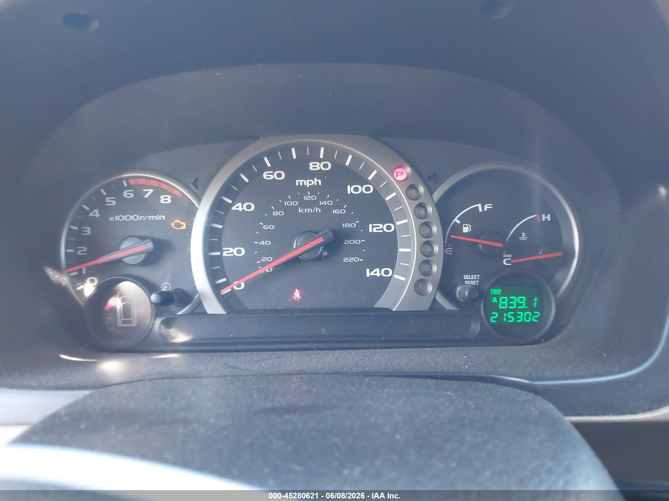 2004 Honda Pilot Ex-l Красный vin: 2HKYF18504H580513