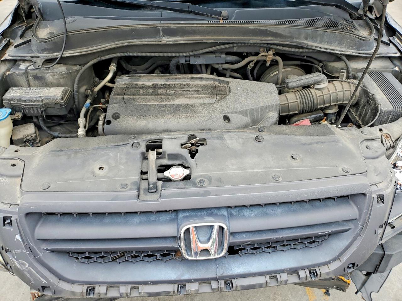 2004 Honda Pilot Exl Черный vin: 2HKYF18504H585291
