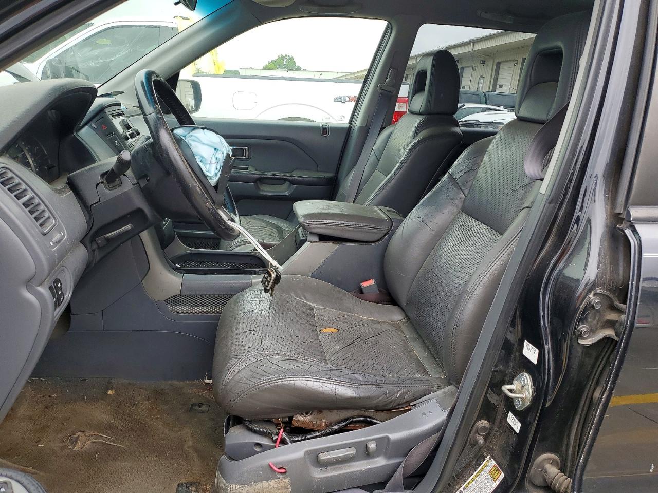2004 Honda Pilot Exl Черный vin: 2HKYF18504H585291