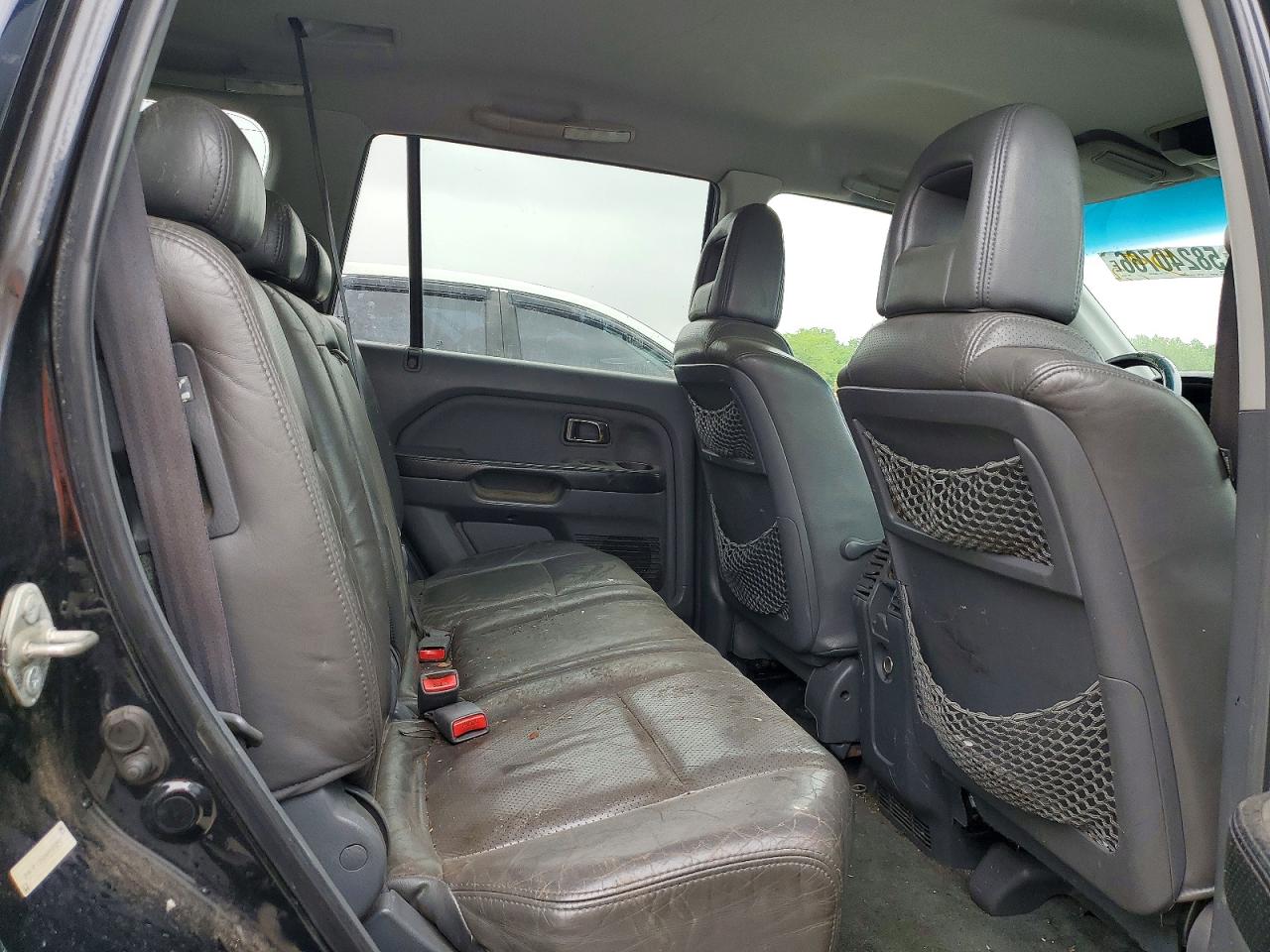 2004 Honda Pilot Exl Черный vin: 2HKYF18504H585291