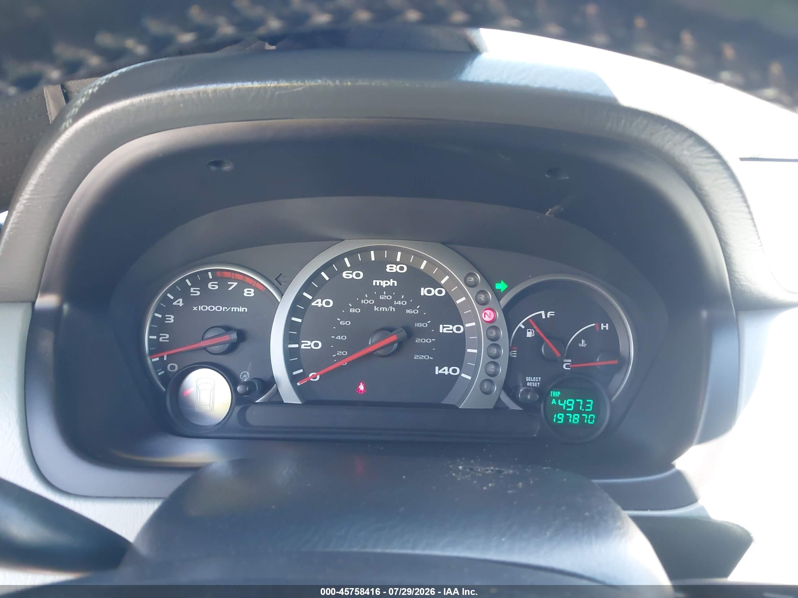 2005 Honda Pilot Ex-l Серый vin: 2HKYF18505H553491