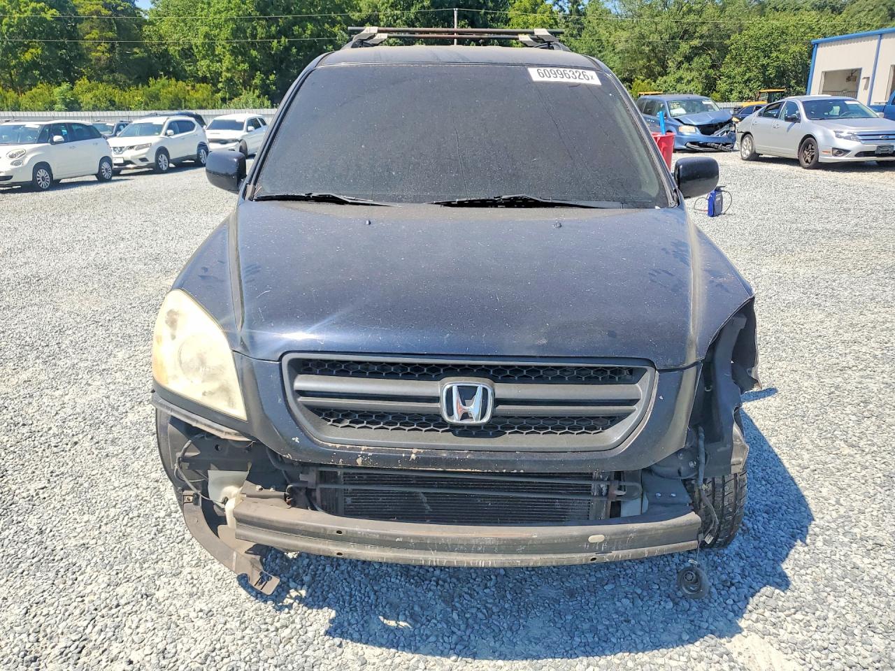 2003 Honda Pilot Exl Black vin: 2HKYF18513H531870