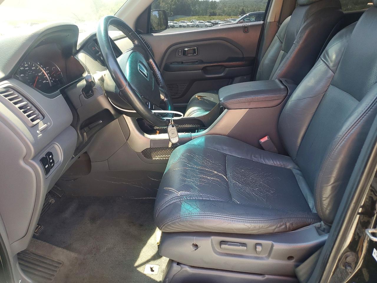 2003 Honda Pilot Exl Black vin: 2HKYF18513H531870