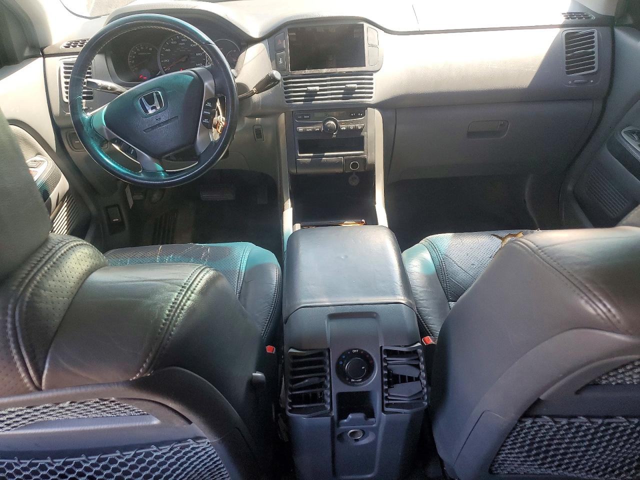 2003 Honda Pilot Exl Black vin: 2HKYF18513H531870