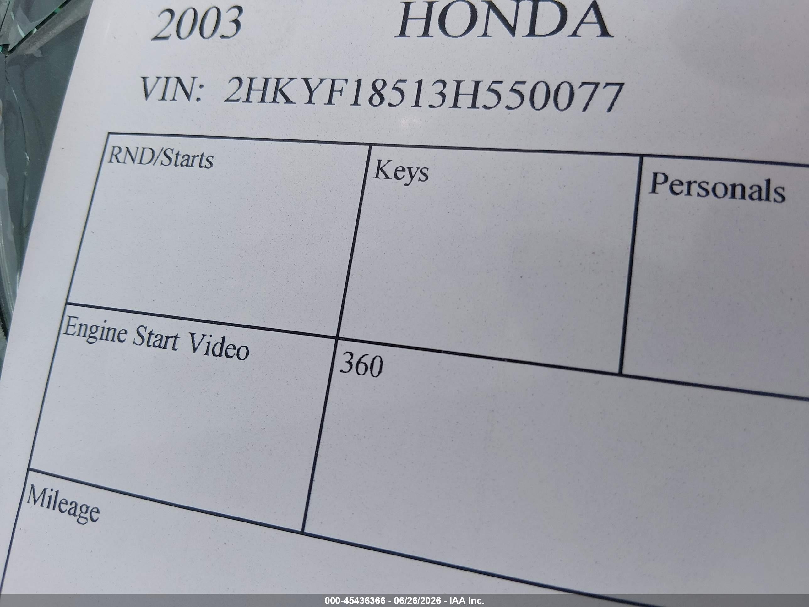 2003 Honda Pilot Ex-l Gray vin: 2HKYF18513H550077