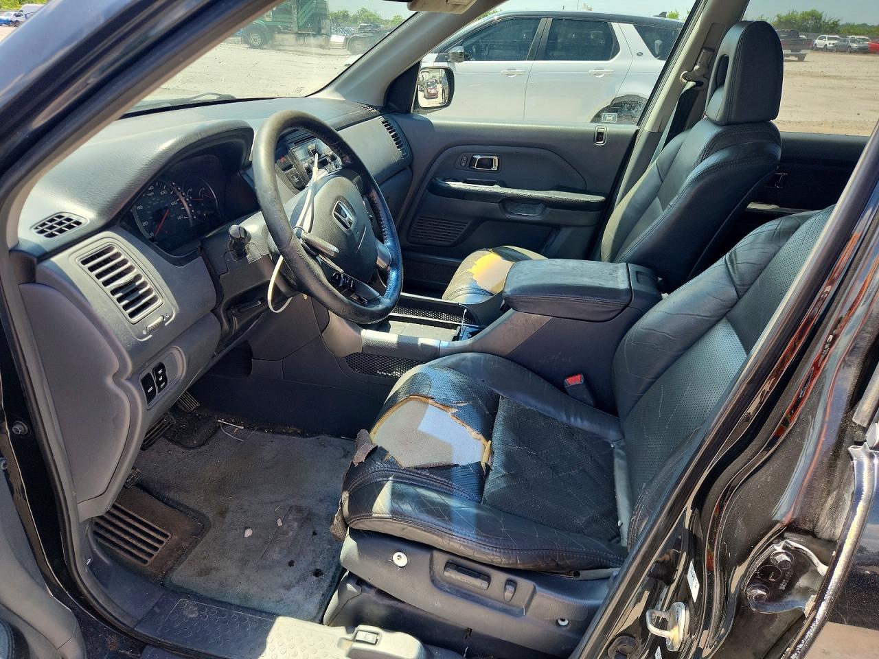 2003 Honda Pilot Exl Black vin: 2HKYF18513H557739