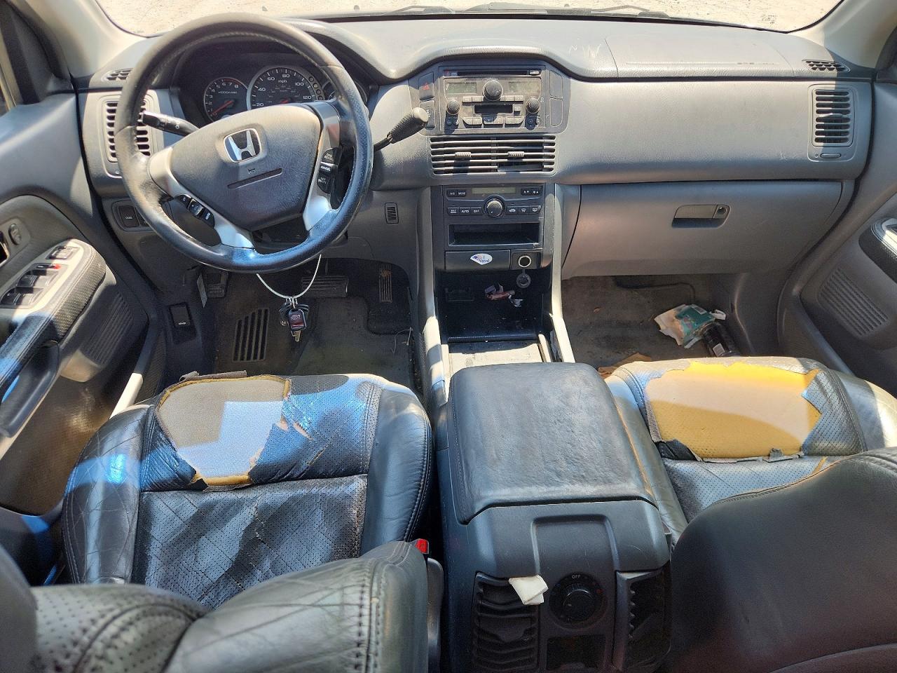 2003 Honda Pilot Exl Black vin: 2HKYF18513H557739