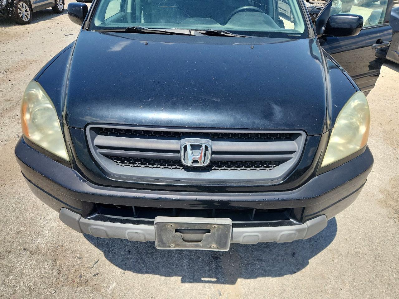 2003 Honda Pilot Exl Black vin: 2HKYF18513H557739