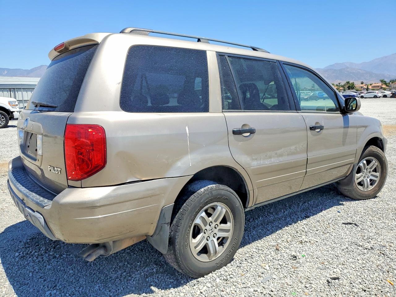 2003 Honda Pilot Exl Tan vin: 2HKYF18513H569454