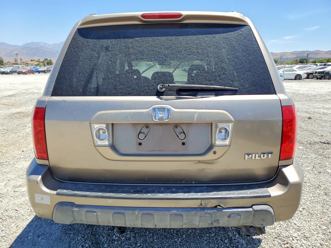 2003 Honda Pilot Exl Tan vin: 2HKYF18513H569454