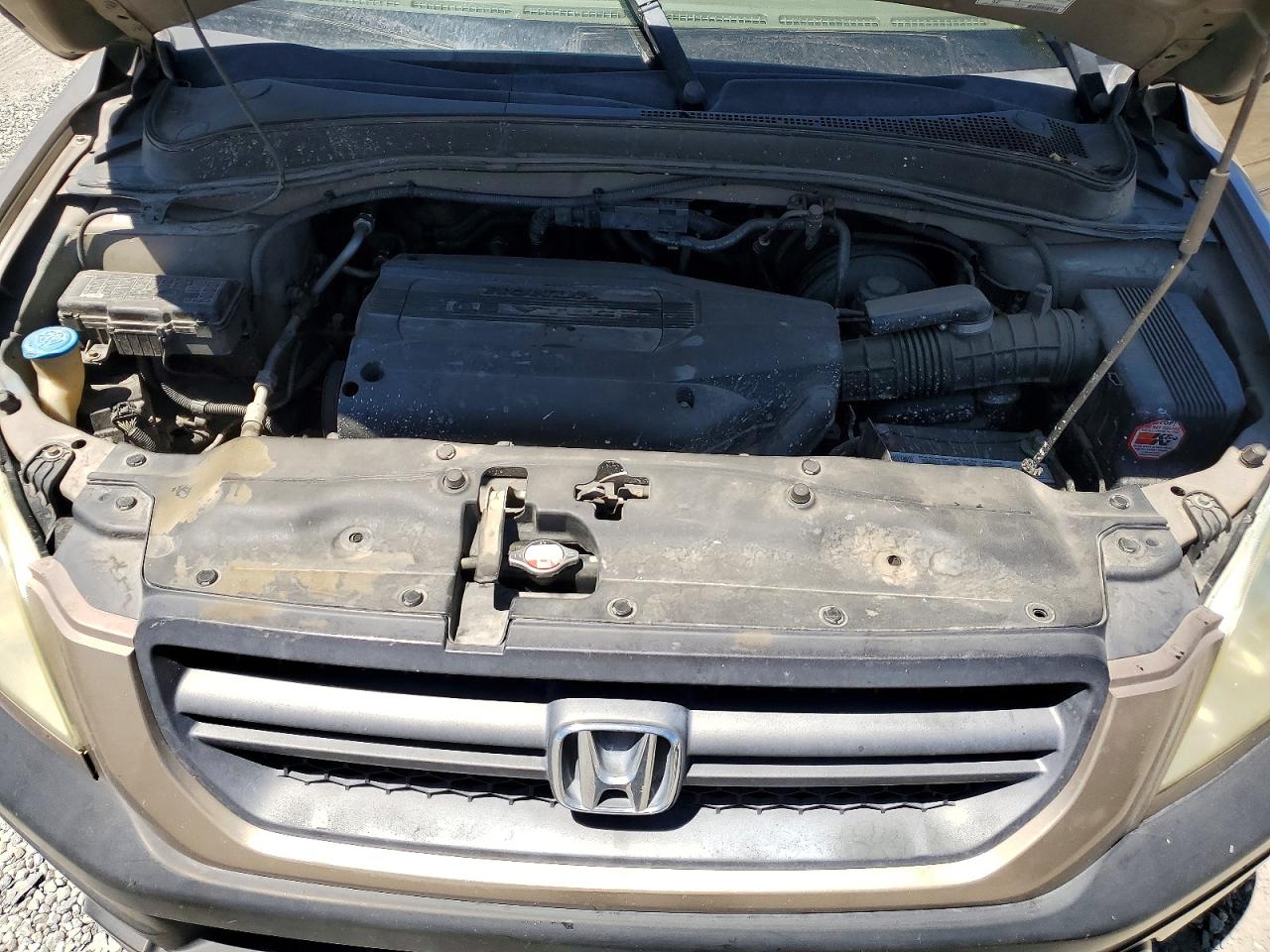 2003 Honda Pilot Exl Tan vin: 2HKYF18513H569454