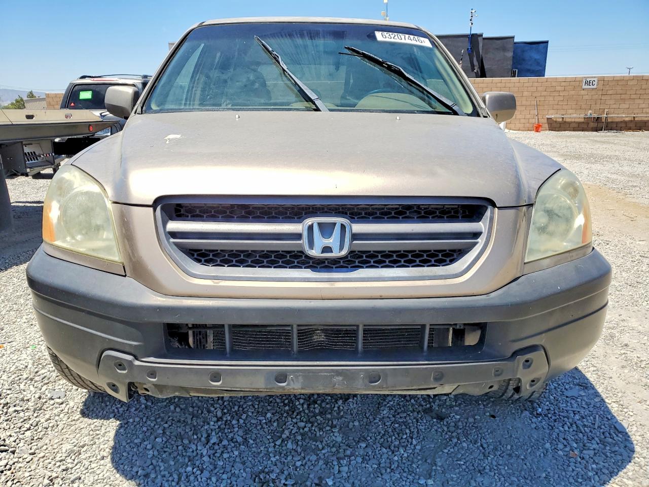 2003 Honda Pilot Exl Tan vin: 2HKYF18513H569454