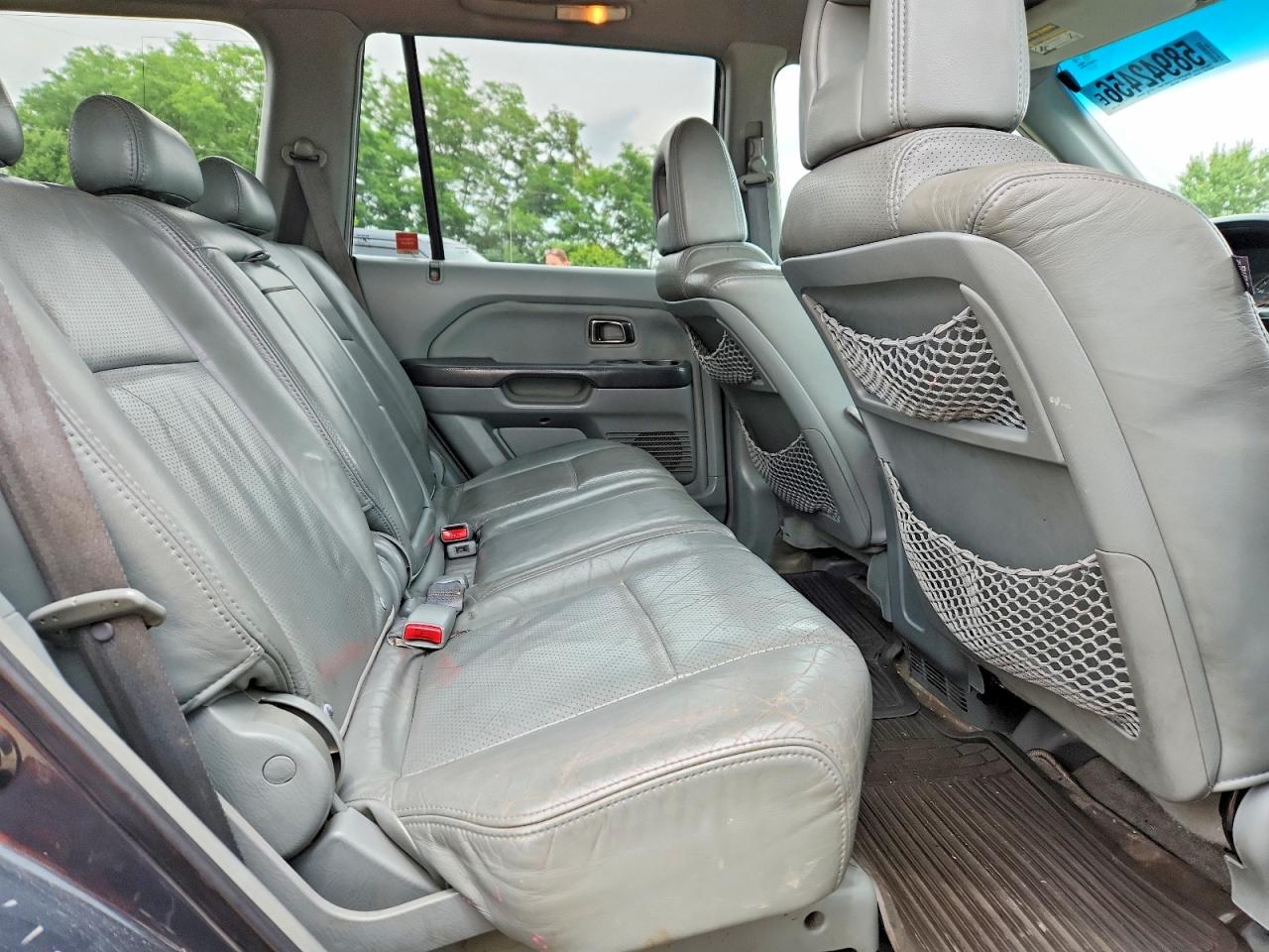 2004 Honda Pilot Exl Gray vin: 2HKYF18514H587888
