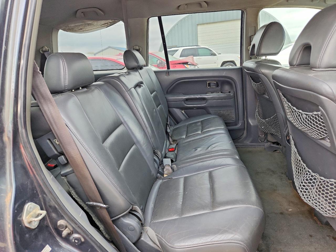 2006 Honda Pilot Ex Charcoal vin: 2HKYF18516H564856