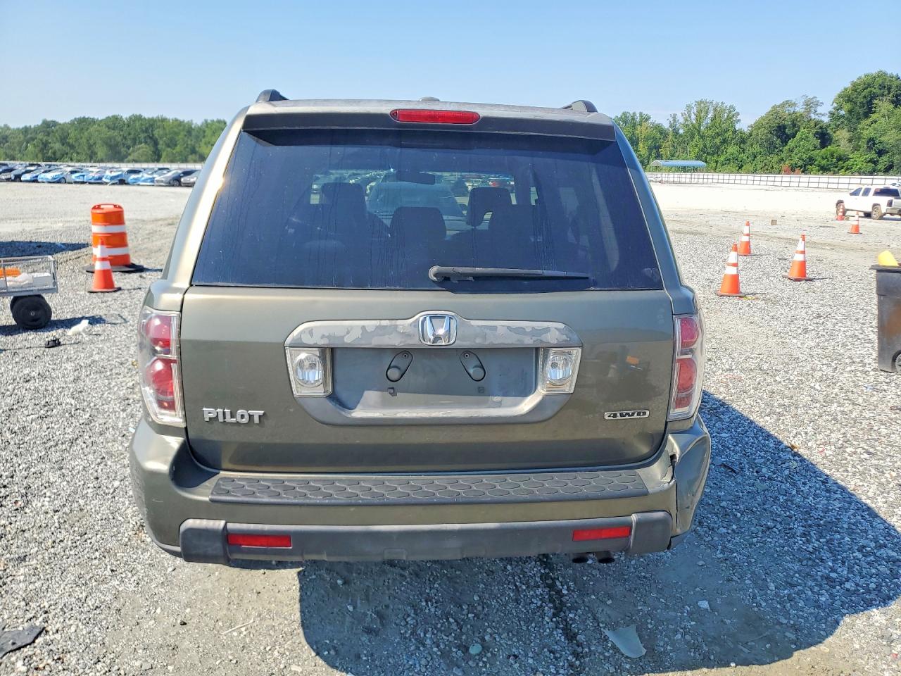 2007 Honda Pilot Exl Tan vin: 2HKYF18517H540719