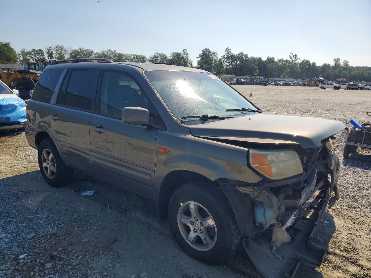 2007 Honda Pilot Exl Tan vin: 2HKYF18517H540719