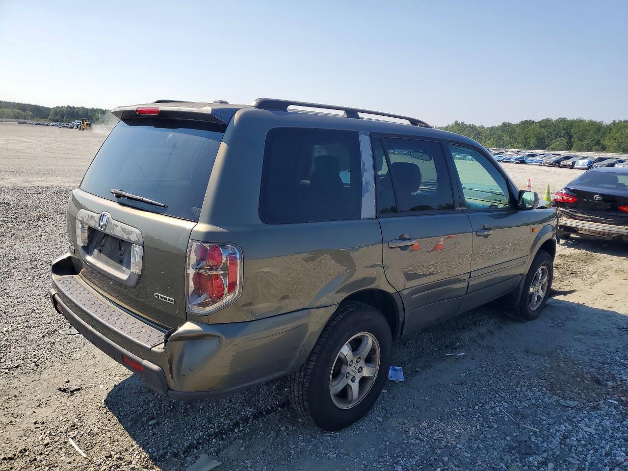 2007 Honda Pilot Exl Tan vin: 2HKYF18517H540719
