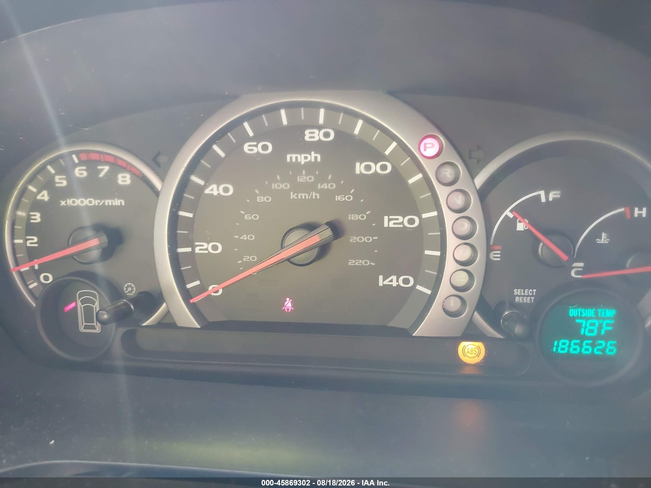 2004 Honda Pilot Ex-l Silver vin: 2HKYF18524H501391