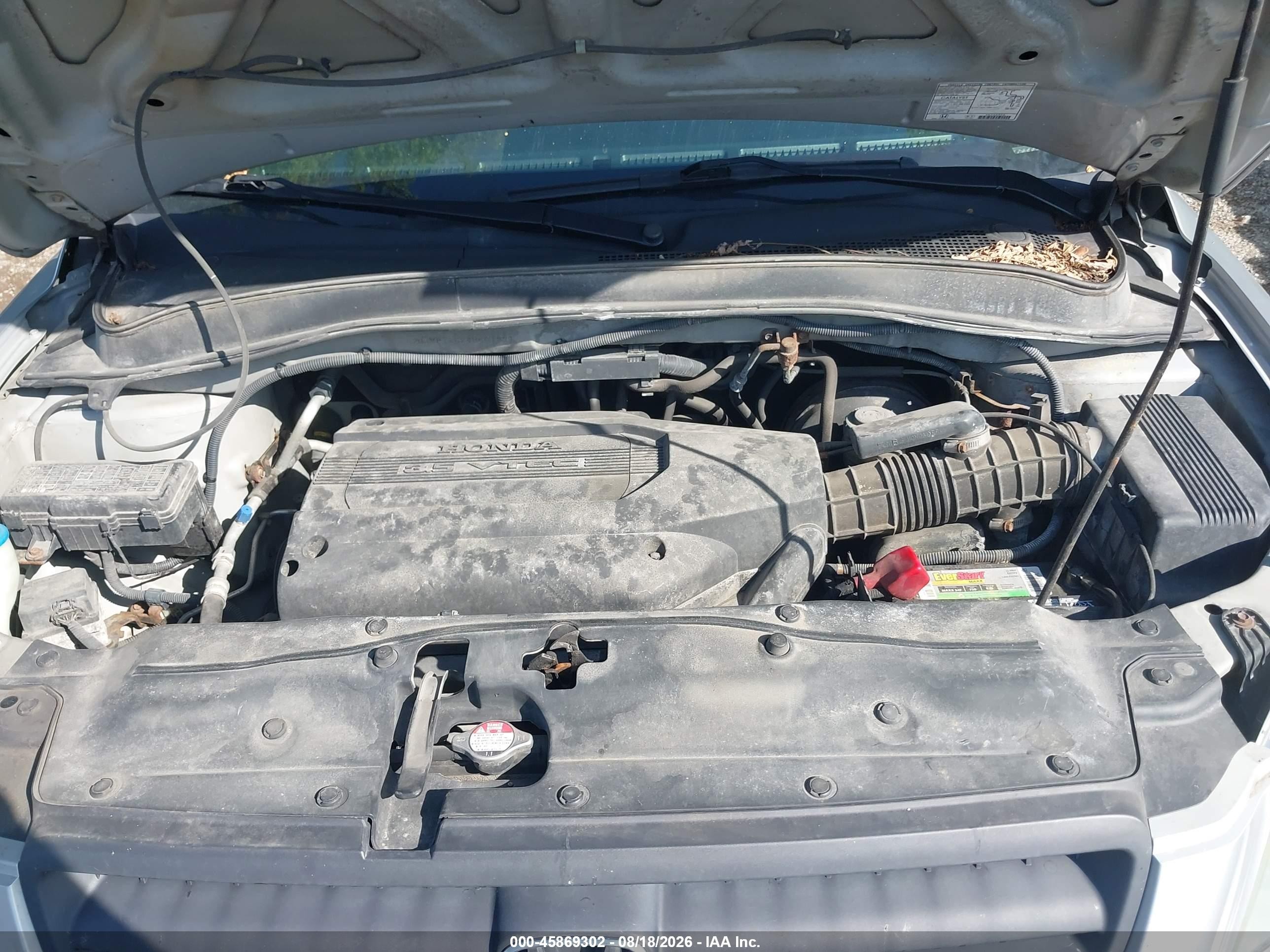 2004 Honda Pilot Ex-l Silver vin: 2HKYF18524H501391