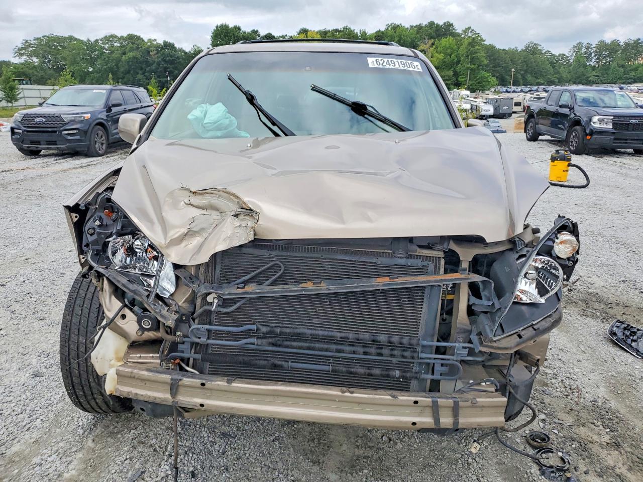 2004 Honda Pilot Exl Gold vin: 2HKYF18524H557122