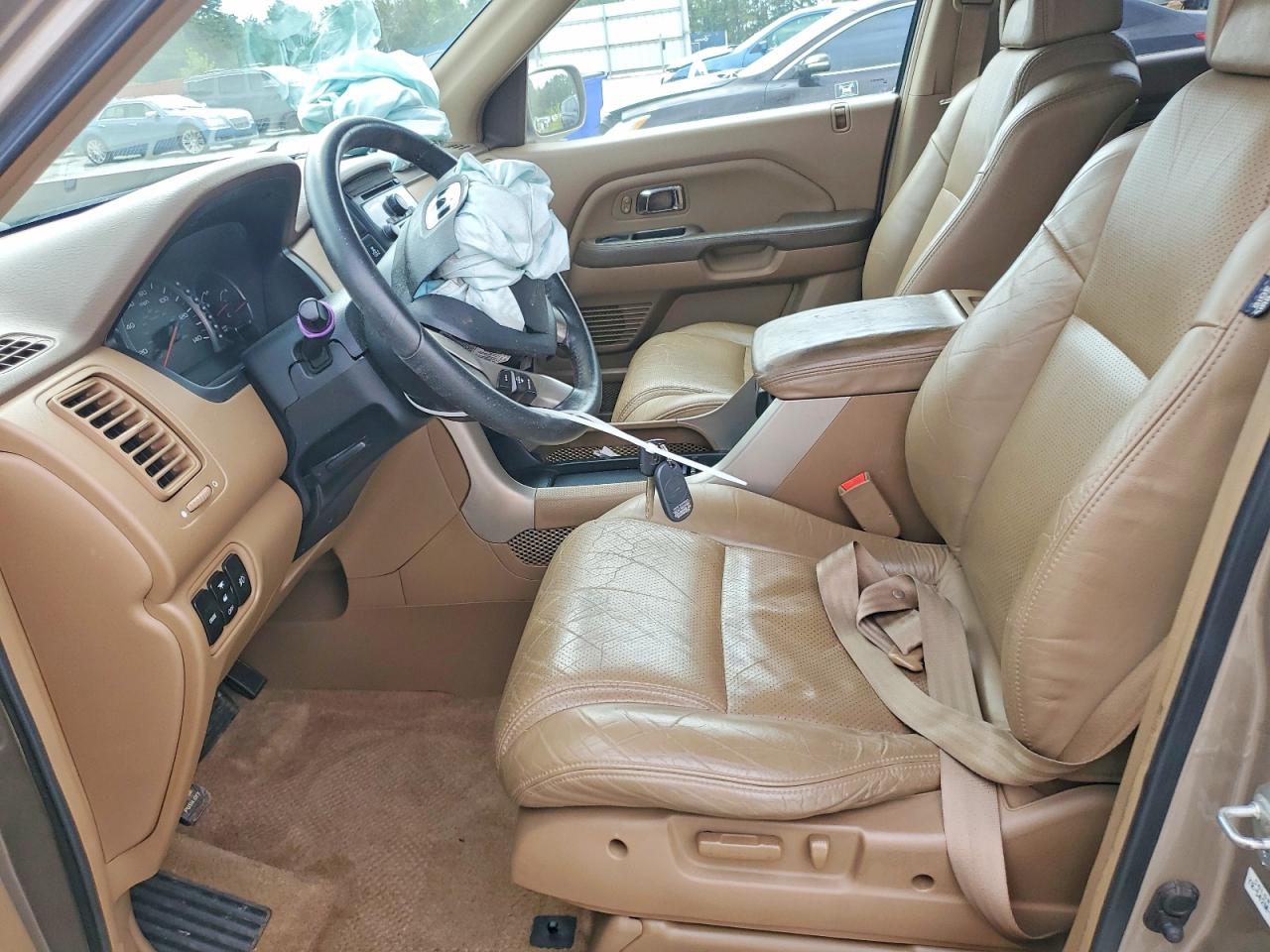 2004 Honda Pilot Exl Gold vin: 2HKYF18524H557122