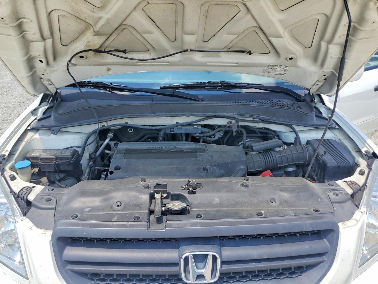 2004 Honda Pilot Exl White vin: 2HKYF18524H557668