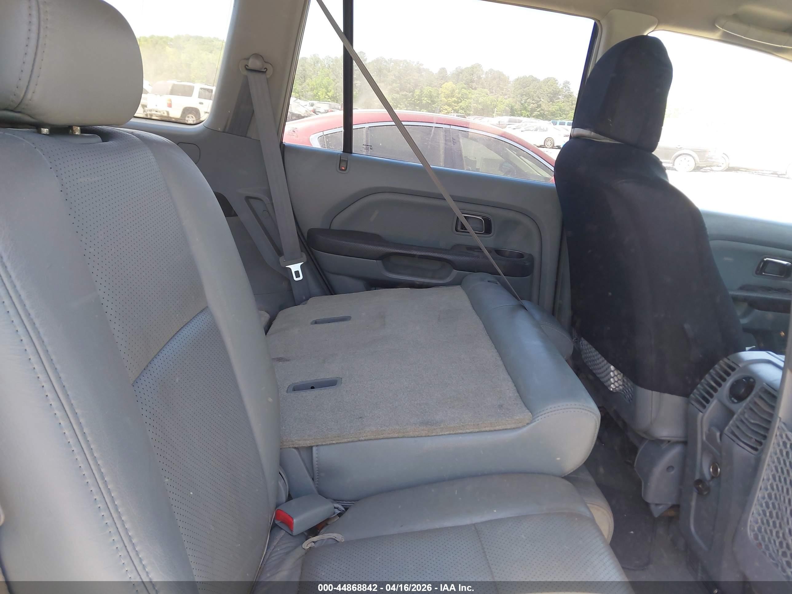 2004 Honda Pilot Ex-l Gray vin: 2HKYF18524H584515