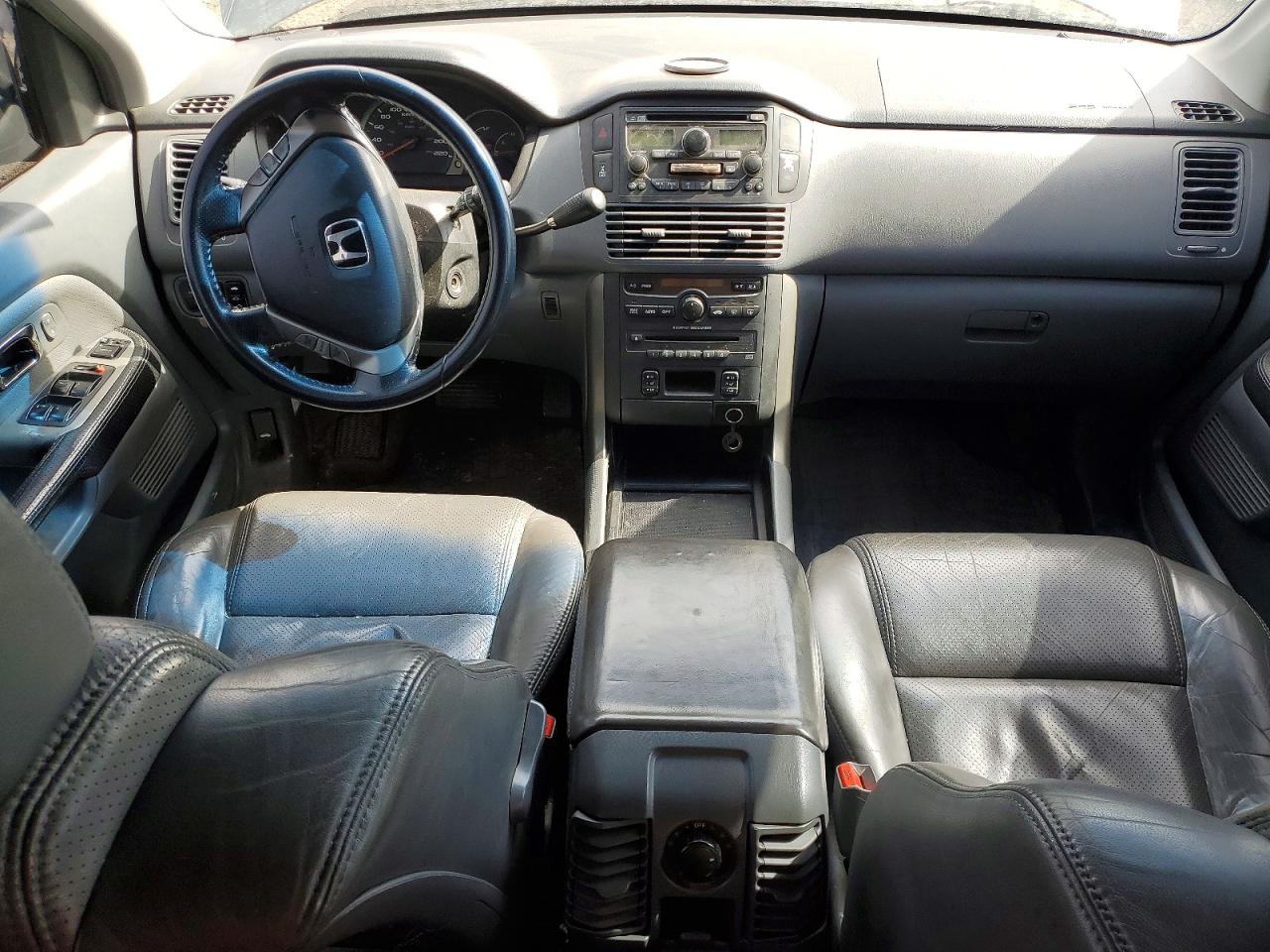 2005 Honda Pilot Exl Серый vin: 2HKYF18525H001040