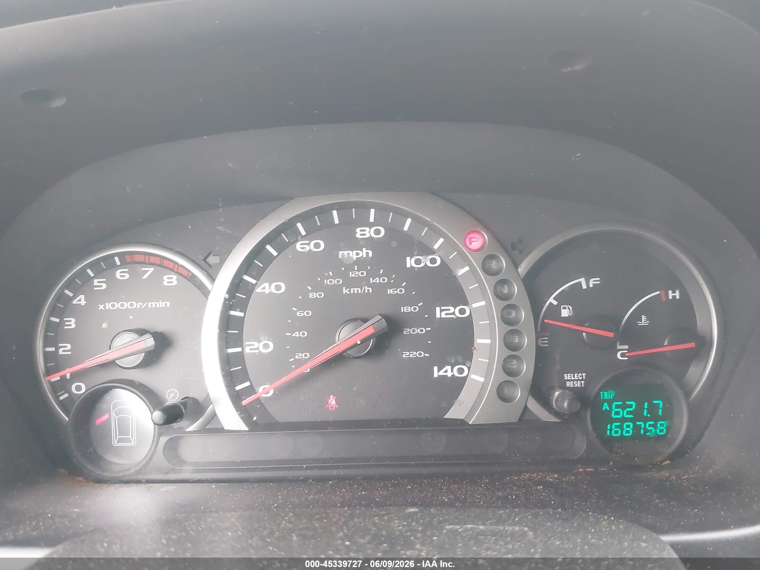 2005 Honda Pilot Ex-l Черный vin: 2HKYF18525H536546