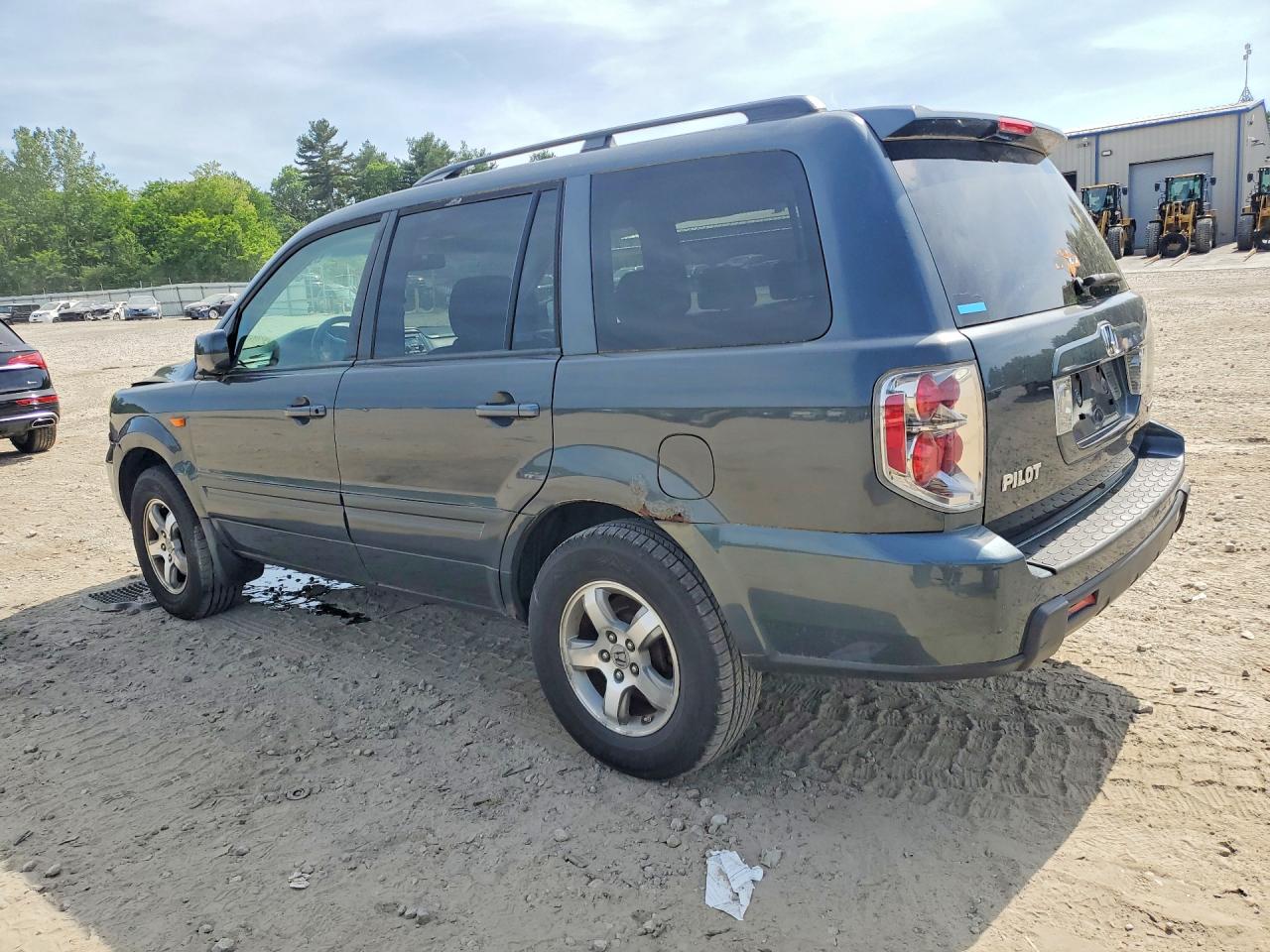 2006 Honda Pilot Ex Gray vin: 2HKYF18526H516637