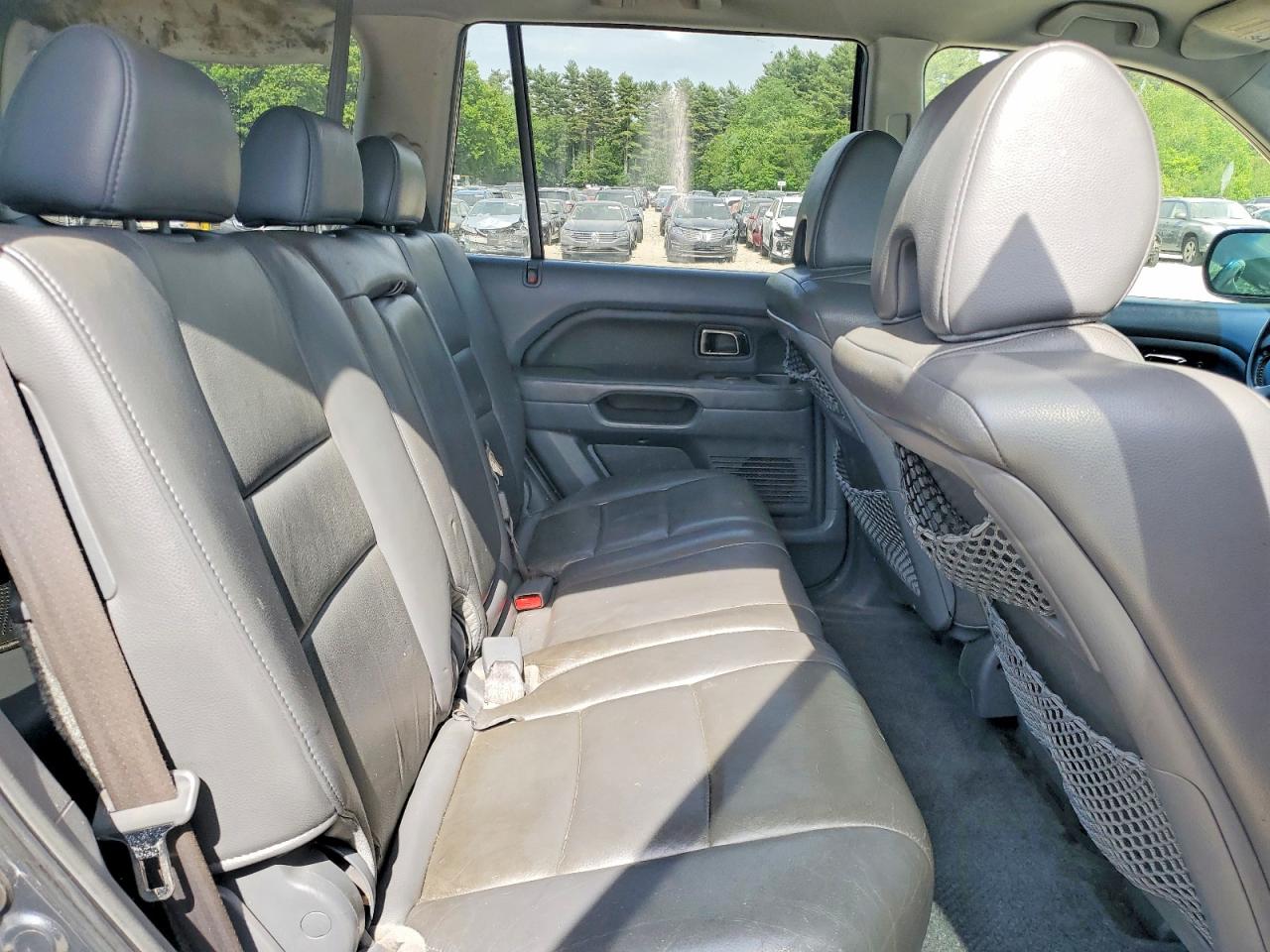 2006 Honda Pilot Ex Gray vin: 2HKYF18526H516637