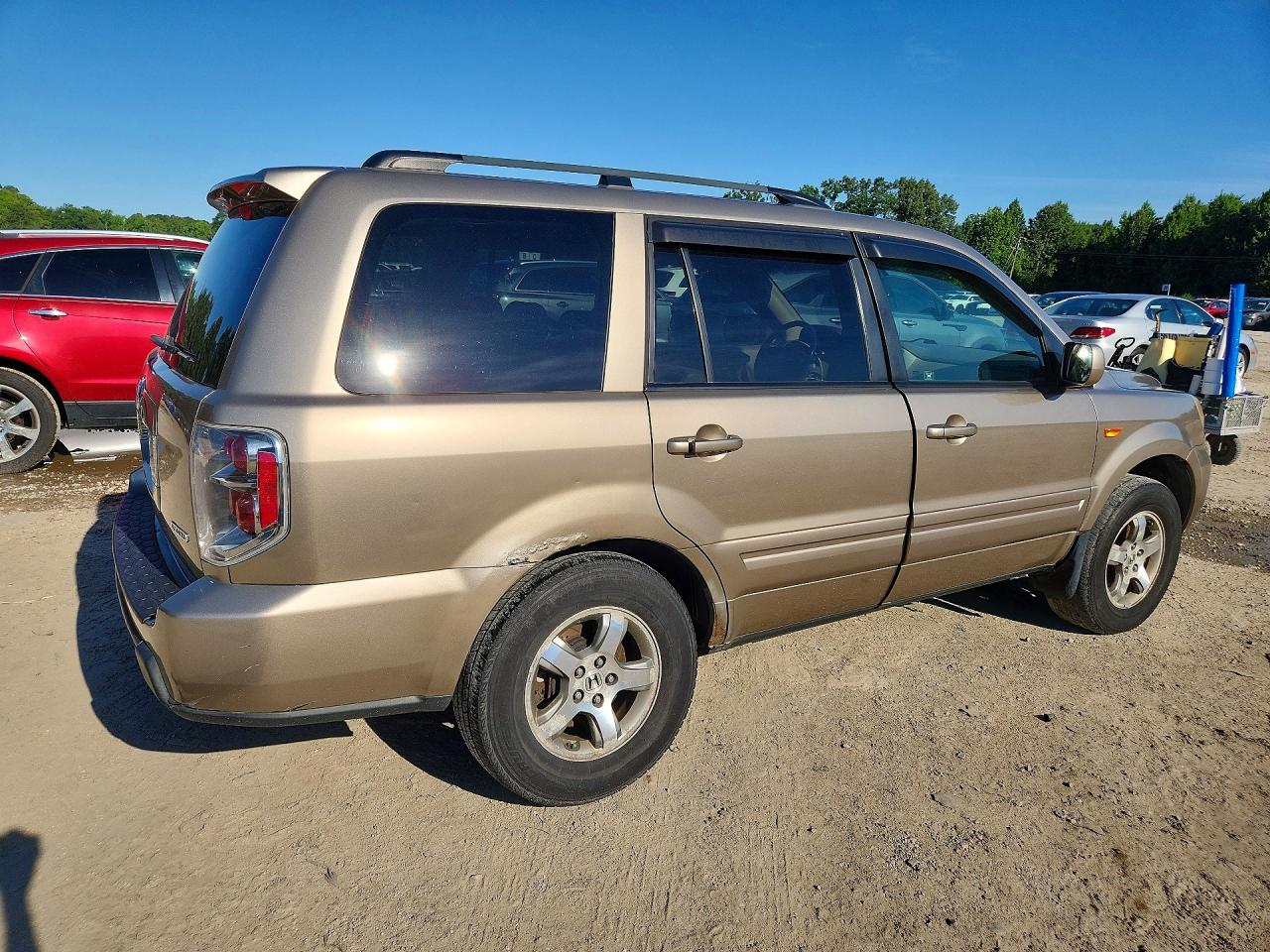 2006 Honda Pilot Ex Gold vin: 2HKYF18526H561805