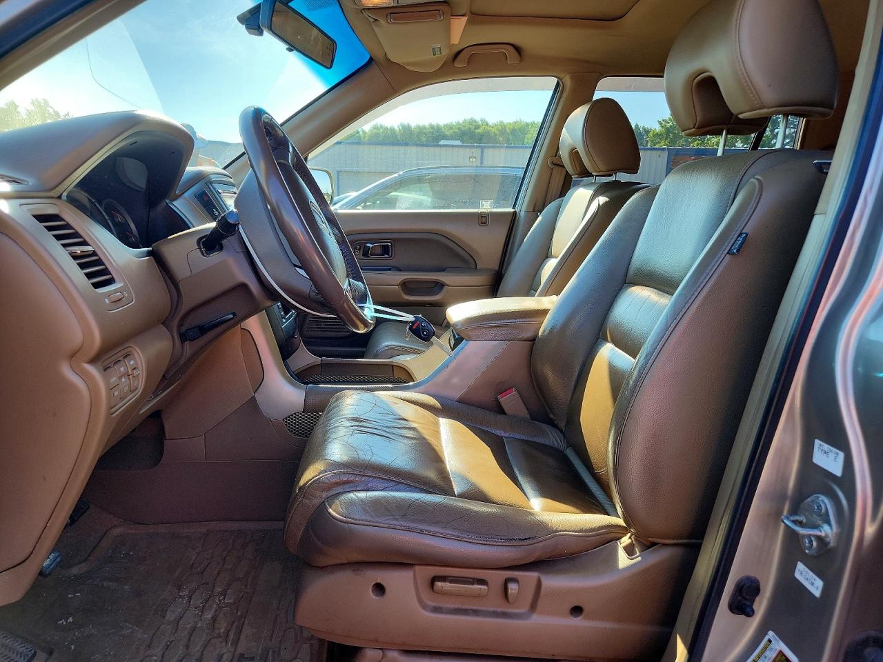 2006 Honda Pilot Ex Gold vin: 2HKYF18526H561805