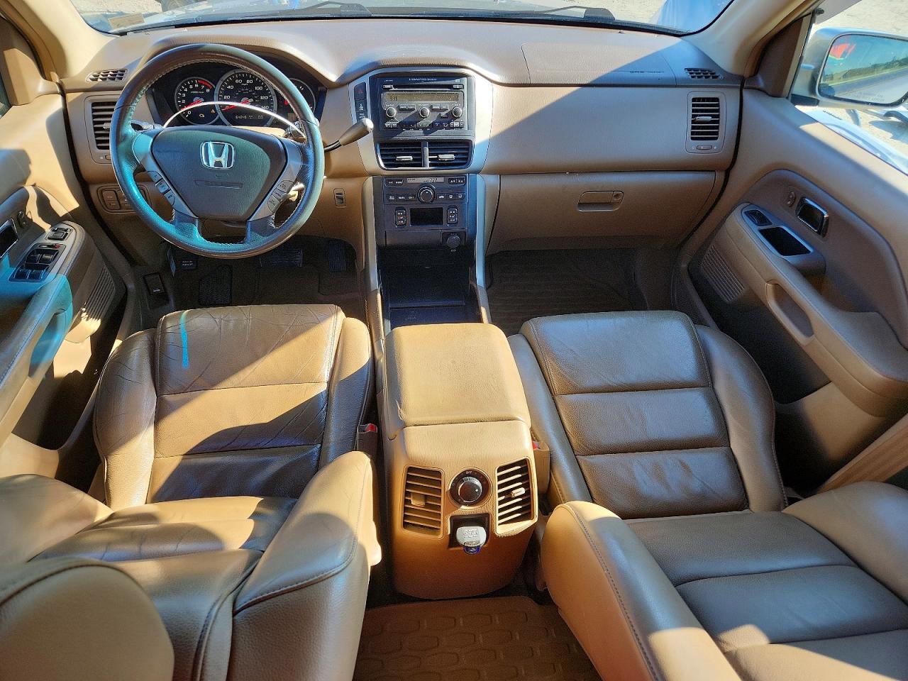2006 Honda Pilot Ex Gold vin: 2HKYF18526H561805