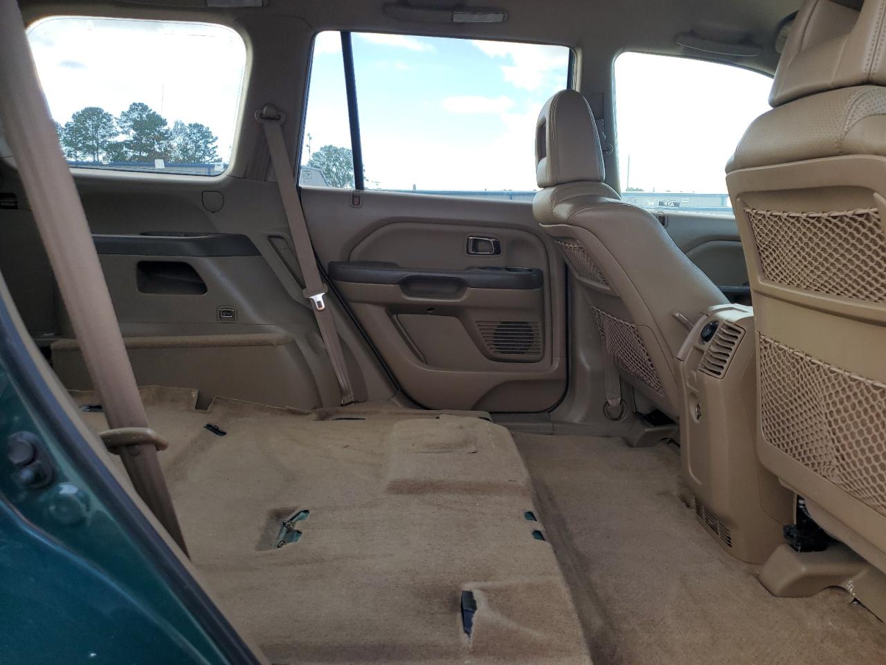 2003 Honda Pilot Exl Green vin: 2HKYF18533H552168