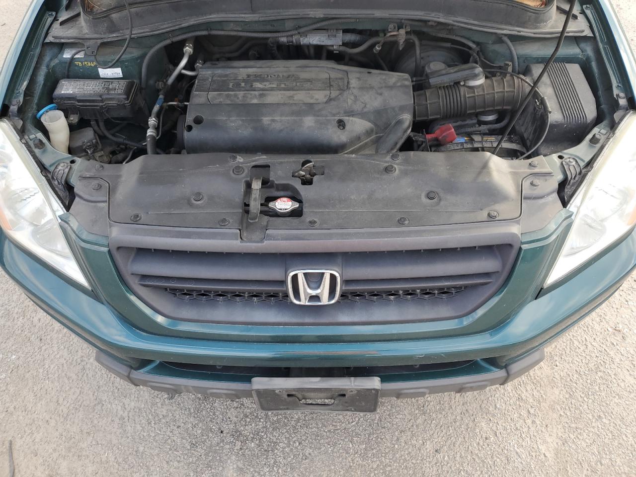 2003 Honda Pilot Exl Green vin: 2HKYF18533H552168