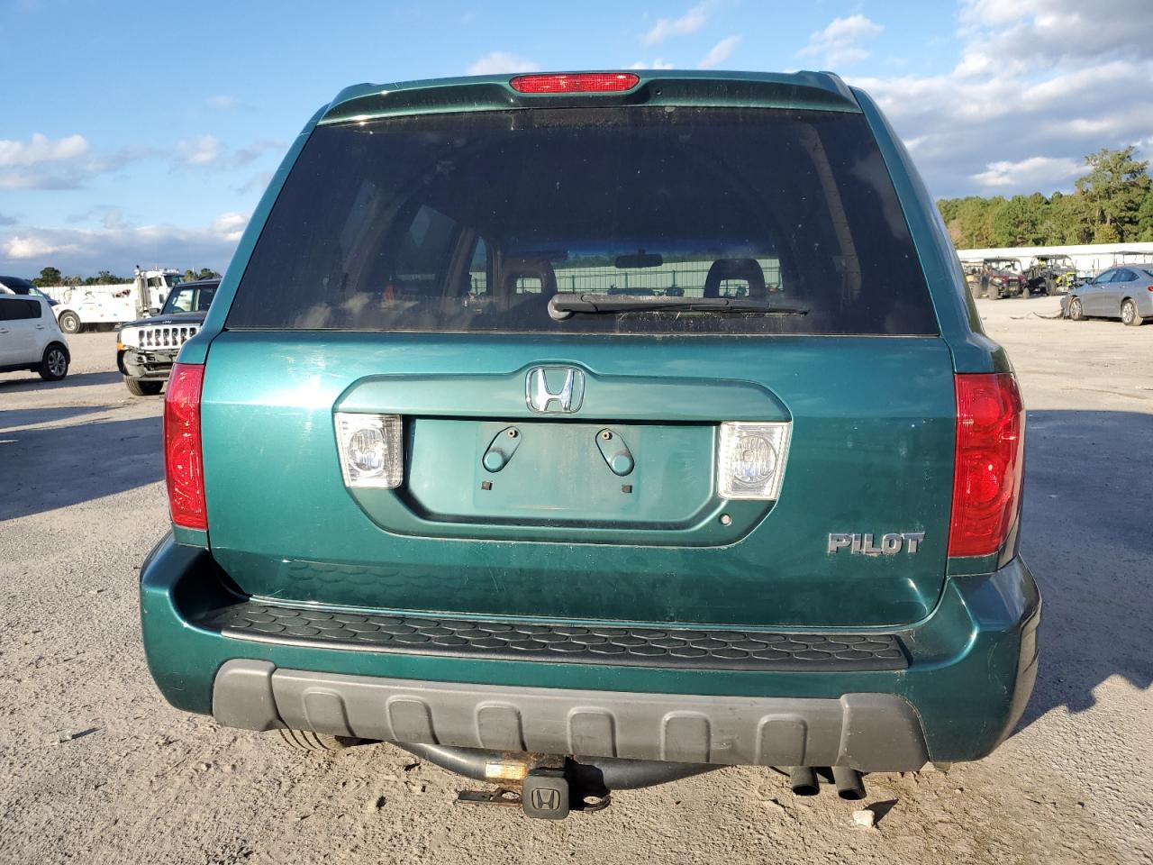2003 Honda Pilot Exl Green vin: 2HKYF18533H552168